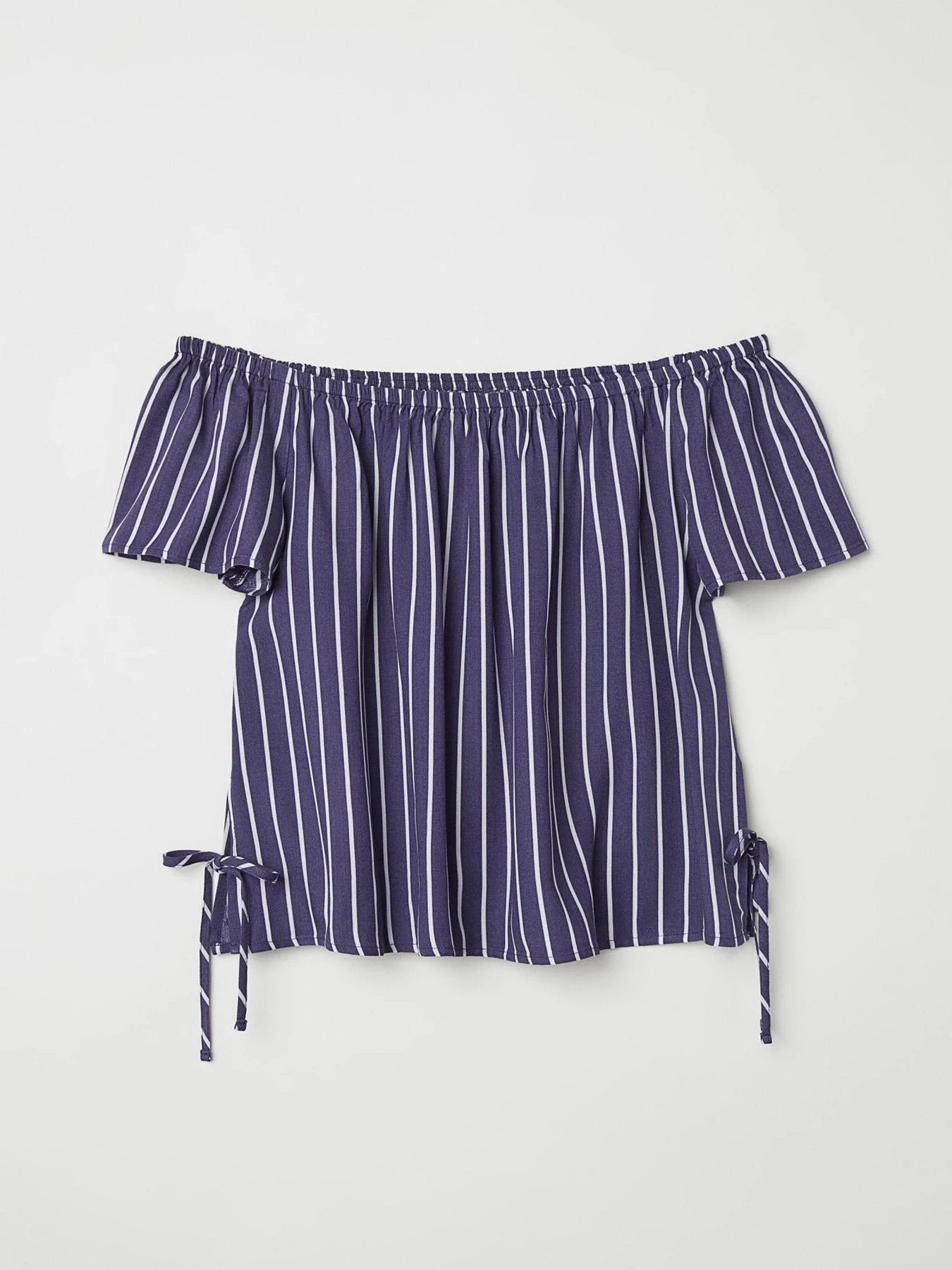 Сорочки H&M модель 6306468log_Темно-синий Фото