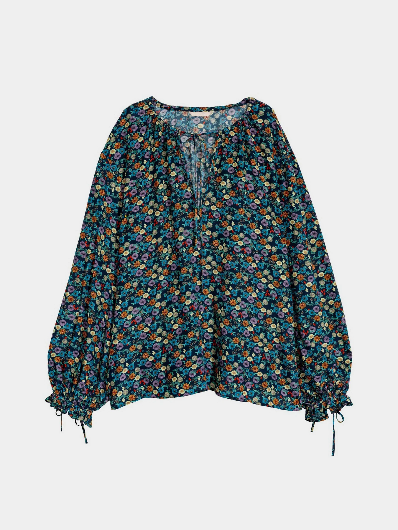 Сорочки H&M модель 6355797log_Темно-синий Фото