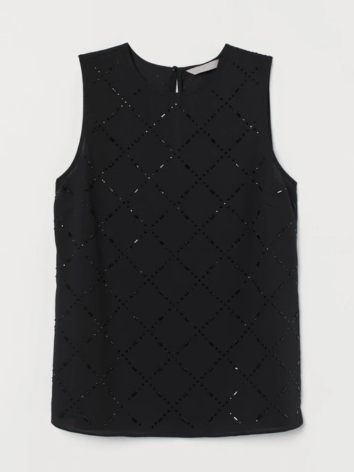 Сорочки H&M модель 7858270log_Черный Фото