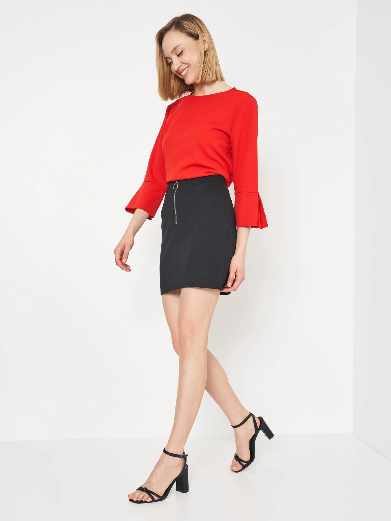 Сорочки H&M модель 120122abr_Красный Фото