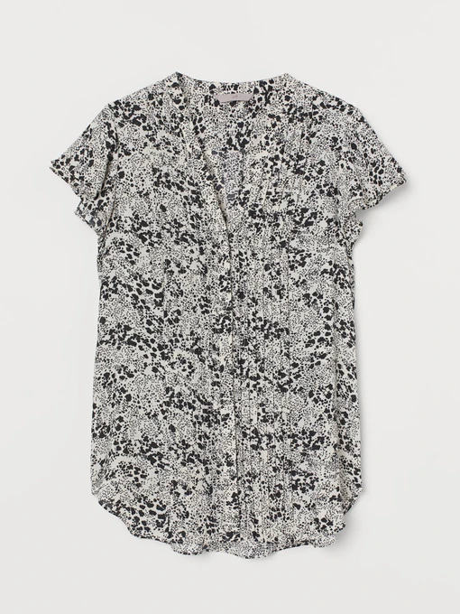 Сорочки H&M модель 8723781abr_Черно-белый Фото