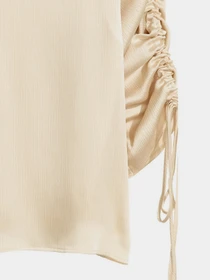 Сорочки H&M модель 5105565log_Светло-бежевый Фото