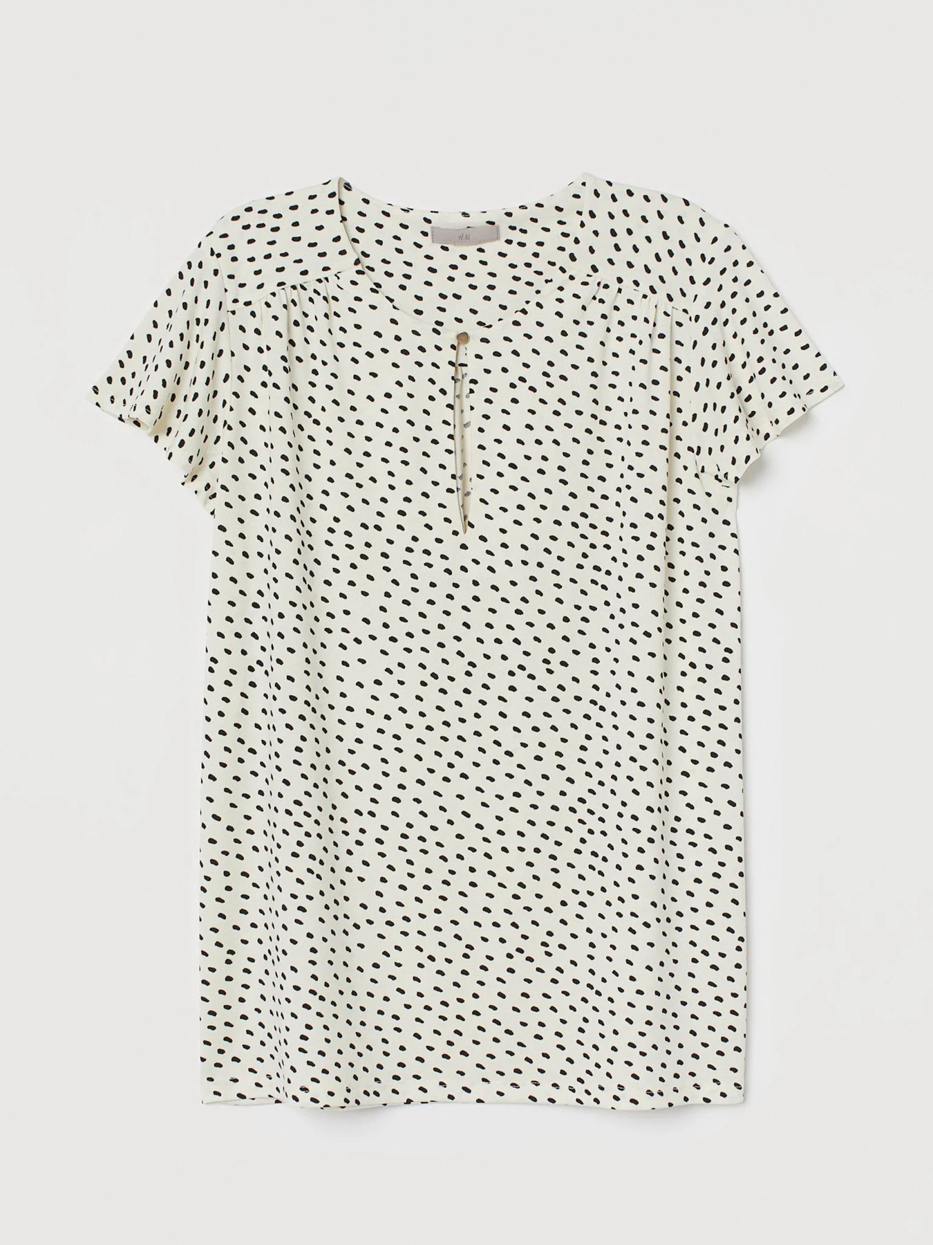 Рубашки H&M модель 8875931log_Молочный Фото