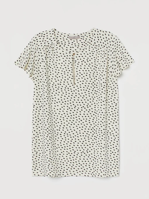 Рубашки H&M модель 8875931log_Молочный Фото