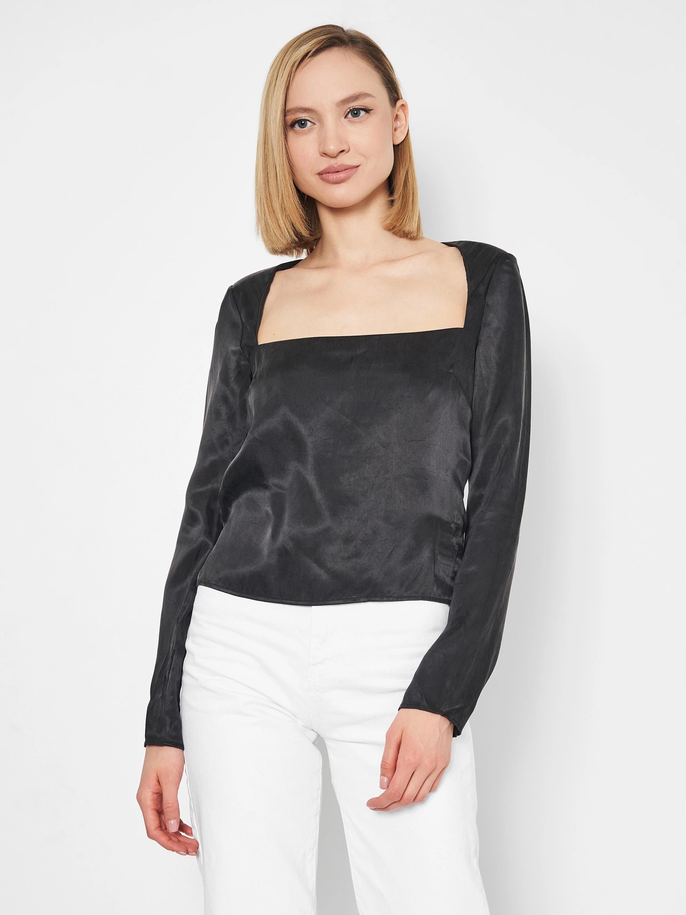 Рубашки H&M модель 1042312abr_Черный Фото