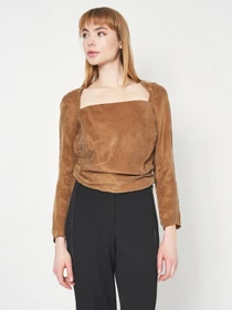 Рубашки H&M модель 7052022abr_Коричневый Фото