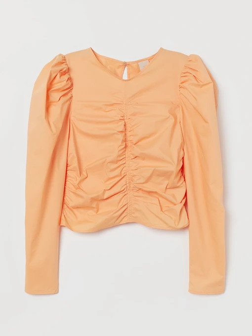 Рубашки H&M модель 8610361sm_абрикосовый Фото