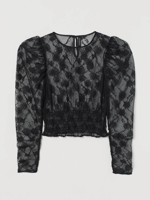 Рубашки H&M модель 8884552dm_Черный Фото