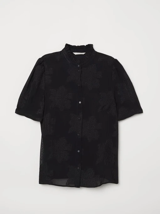 Сорочки H&M модель 7029828dlog_Черный Фото