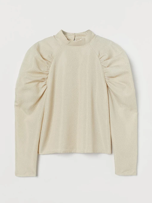 Сорочки H&M модель 9426432bar_Светло-бежевый Фото