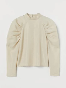 Рубашки H&M модель 9426432bar_Светло-бежевый Фото