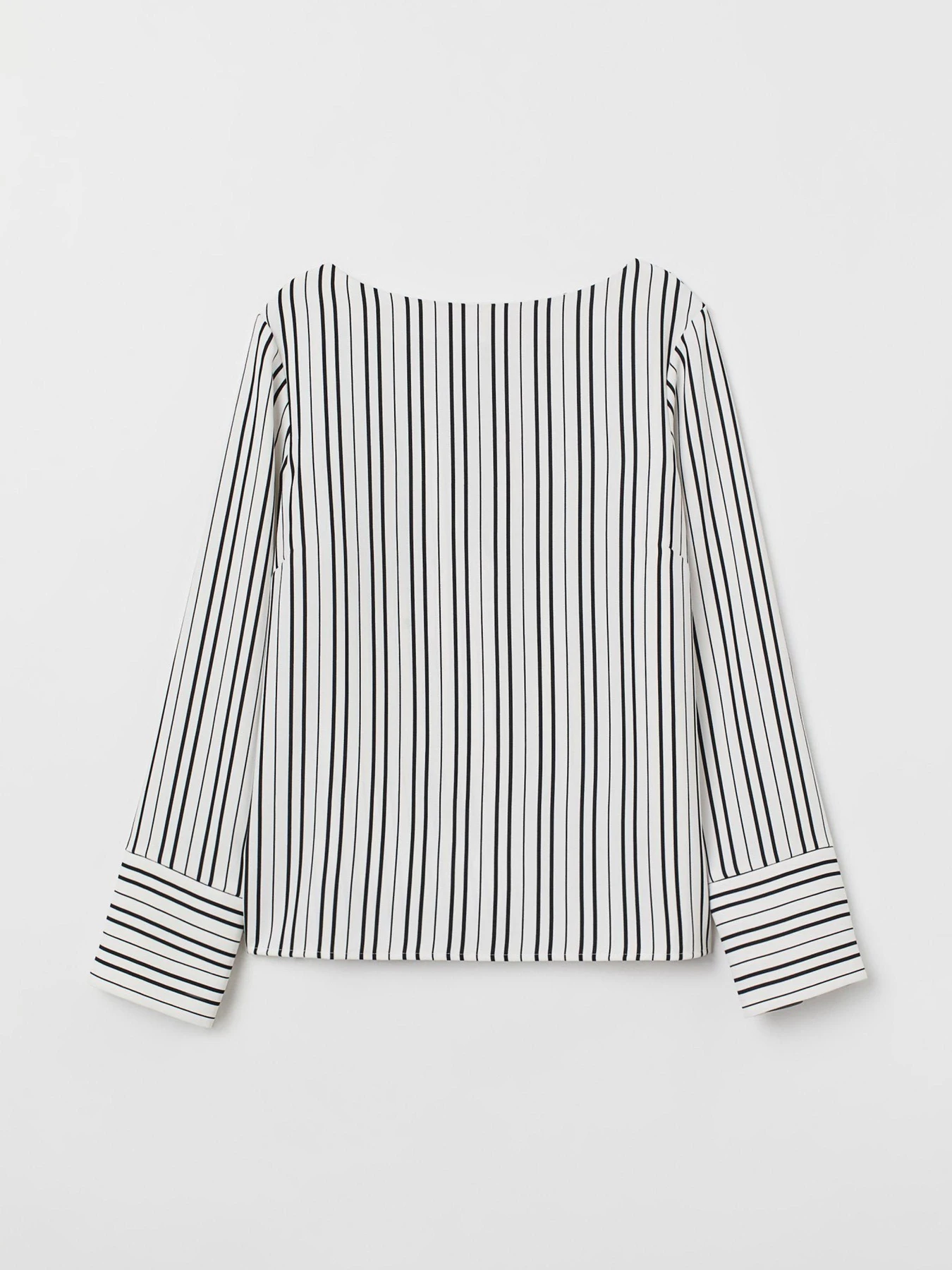 Сорочки H&M модель 7165489log_Черно-белый Фото