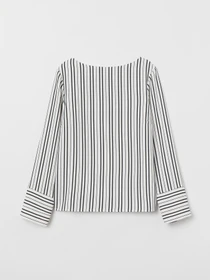 Сорочки H&M модель 7165489log_Черно-белый Фото
