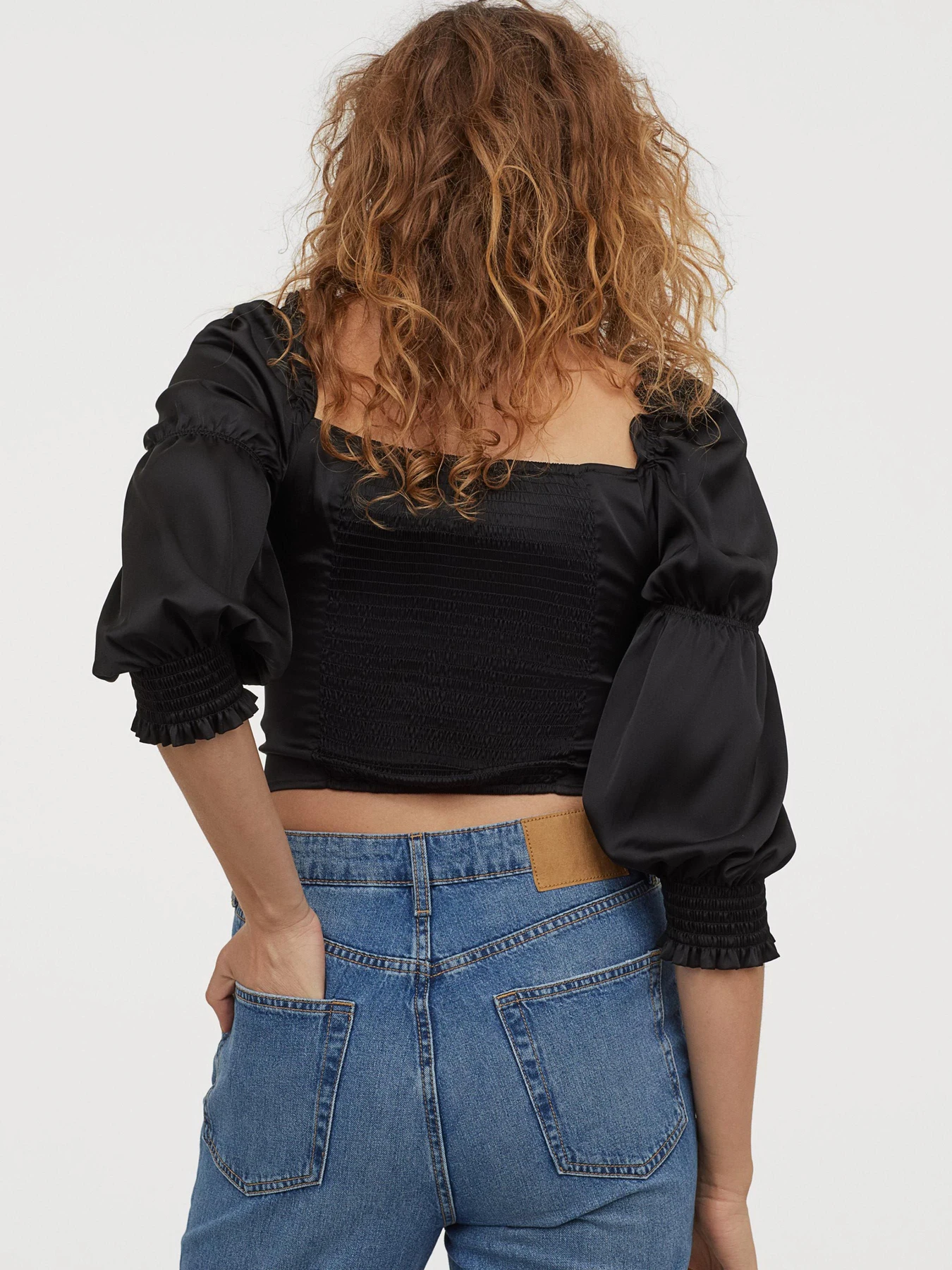 Рубашки H&M модель 8520920RP5_Черный Фото