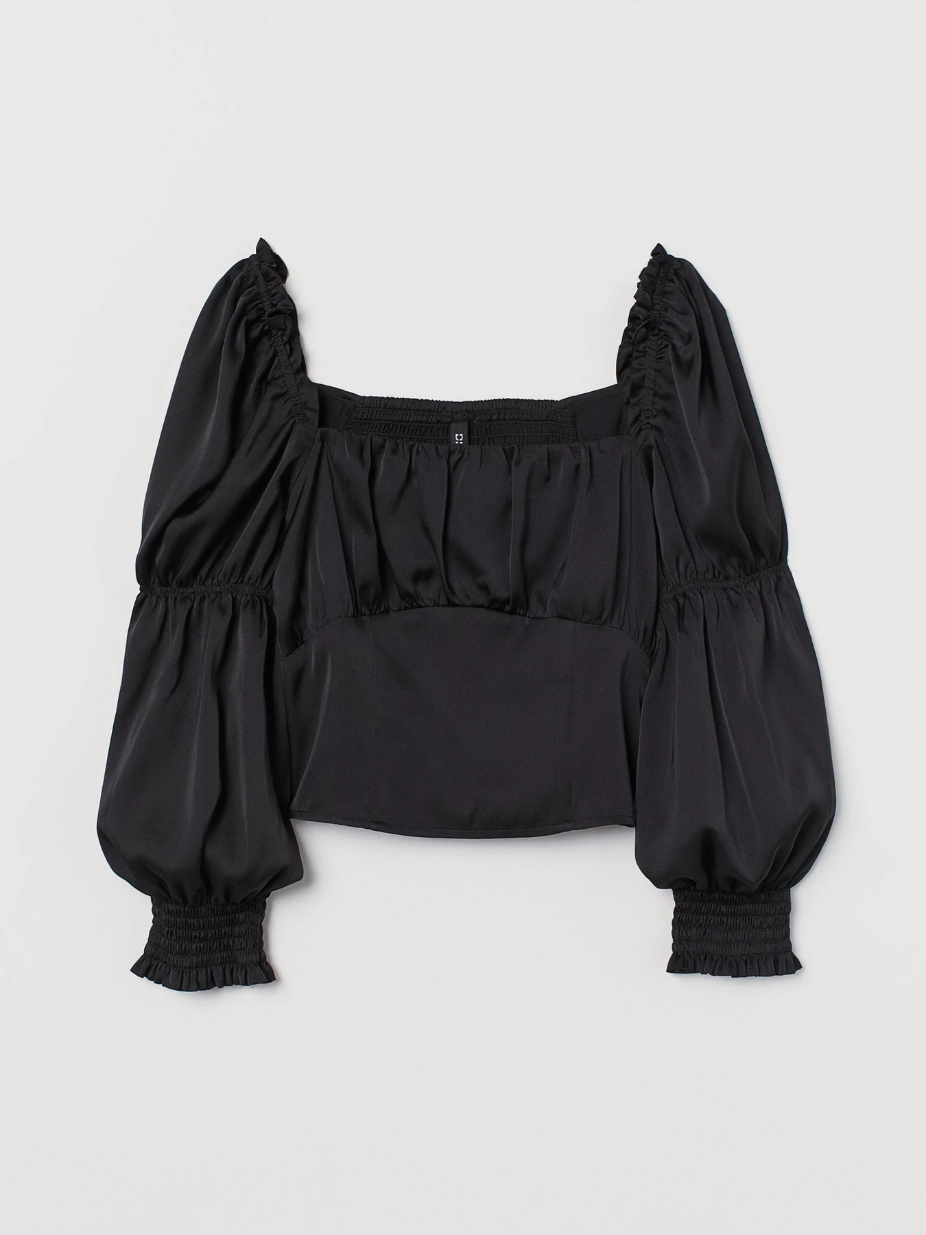 Рубашки H&M модель 8520920RP5_Черный Фото