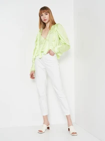 Рубашки H&M модель 9585633abr_Салатовый Фото