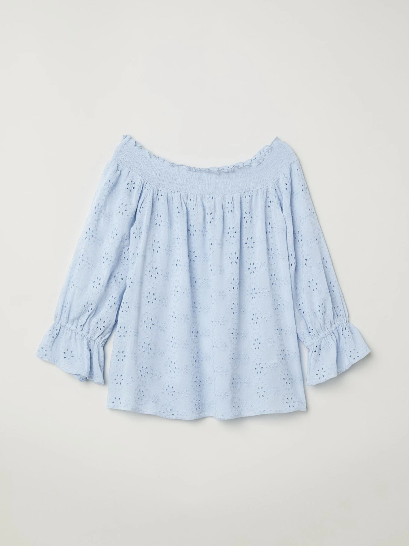 Сорочки H&M модель 5963467log_Голубой Фото