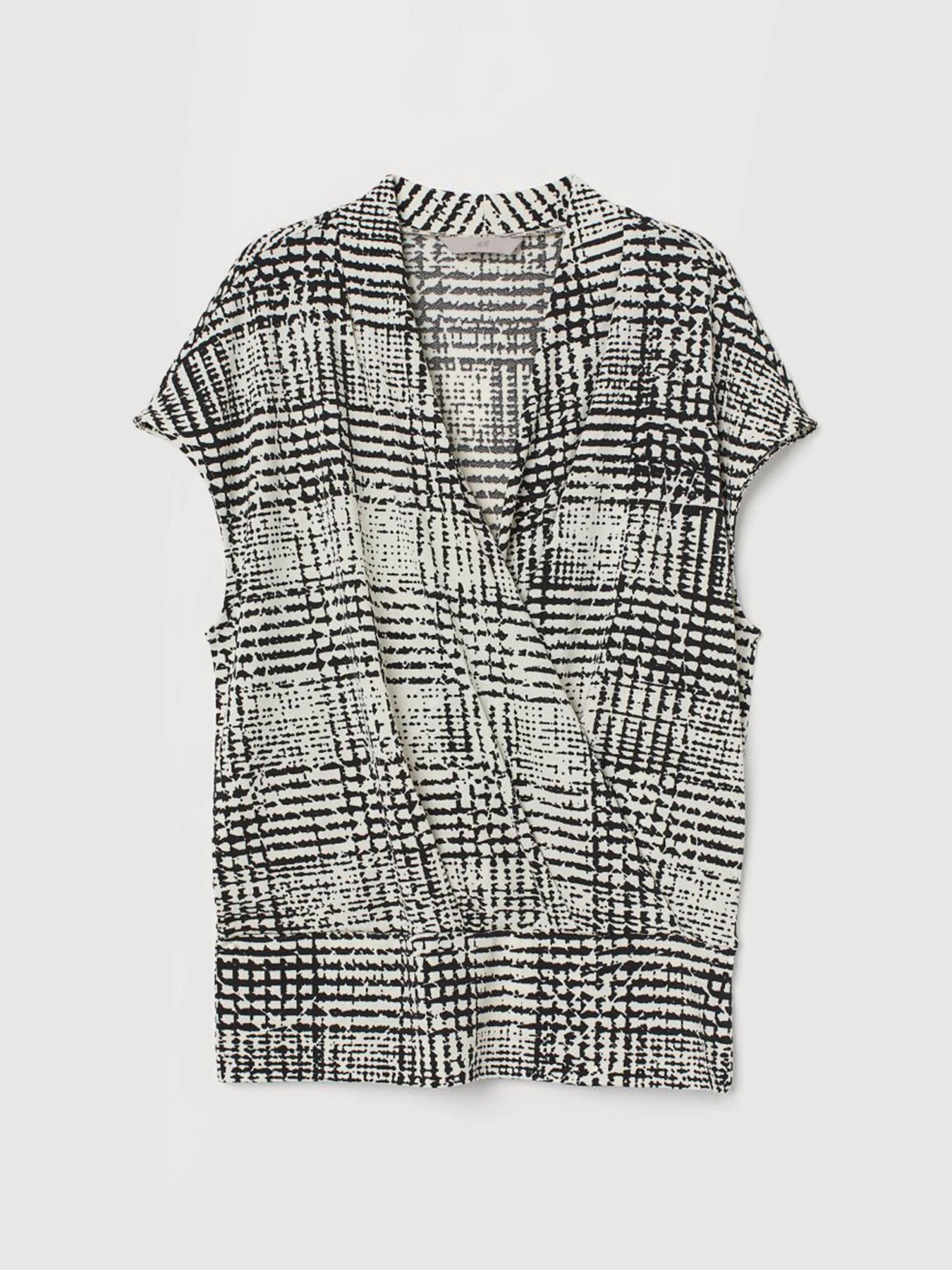 Рубашки H&M модель 7719701wer_Черно-белый Фото