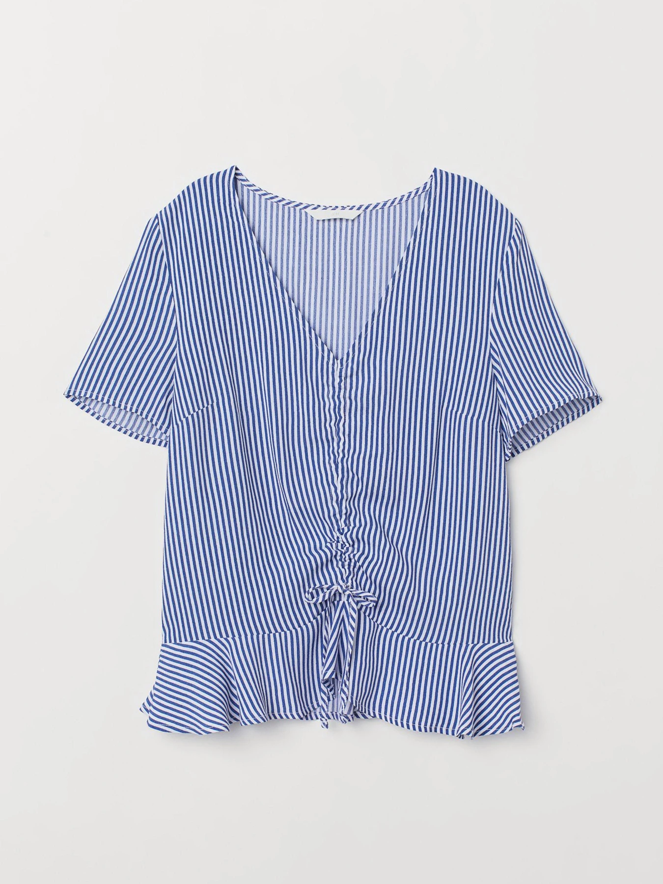 Сорочки H&M модель 7472169dlog_Бело-синий Фото