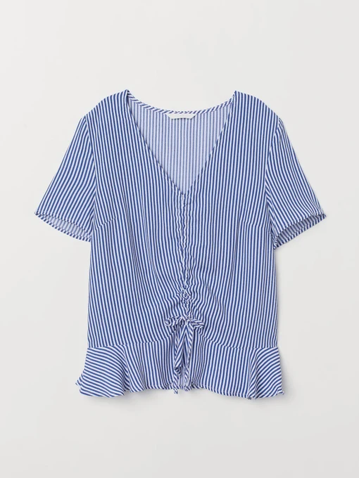 Сорочки H&M модель 7472169dlog_Бело-синий Фото