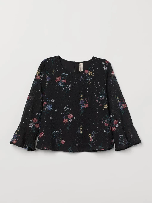 Рубашки H&M модель 7127348dlog_Черный Фото
