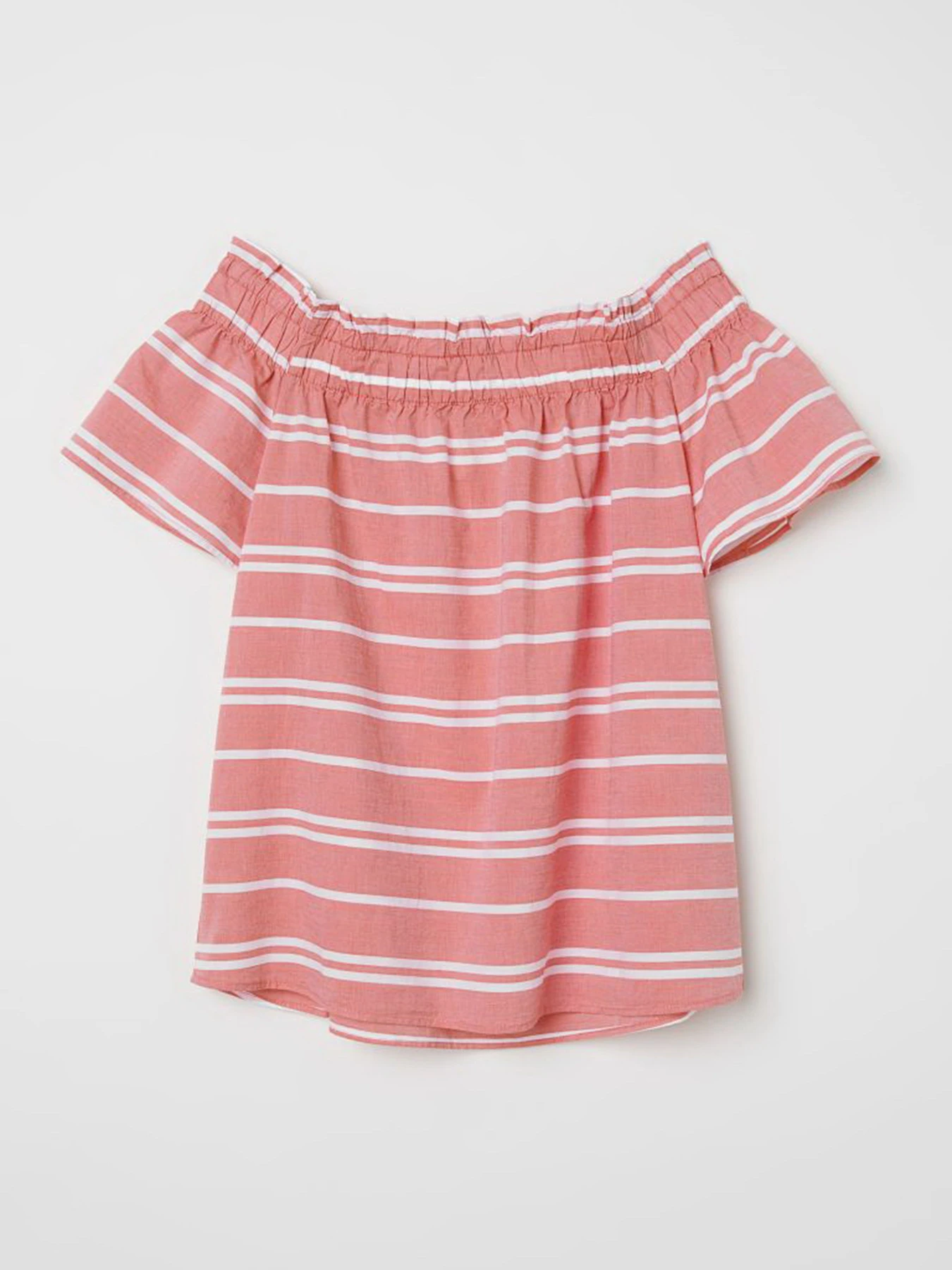 Рубашки H&M модель 6256738dlog_Красно-белый Фото