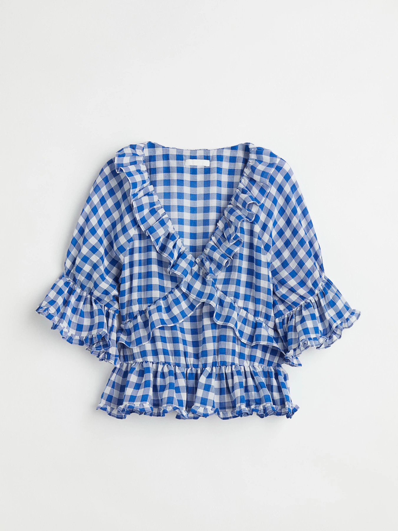Рубашки H&M модель 2001085ral_Бело-синий Фото