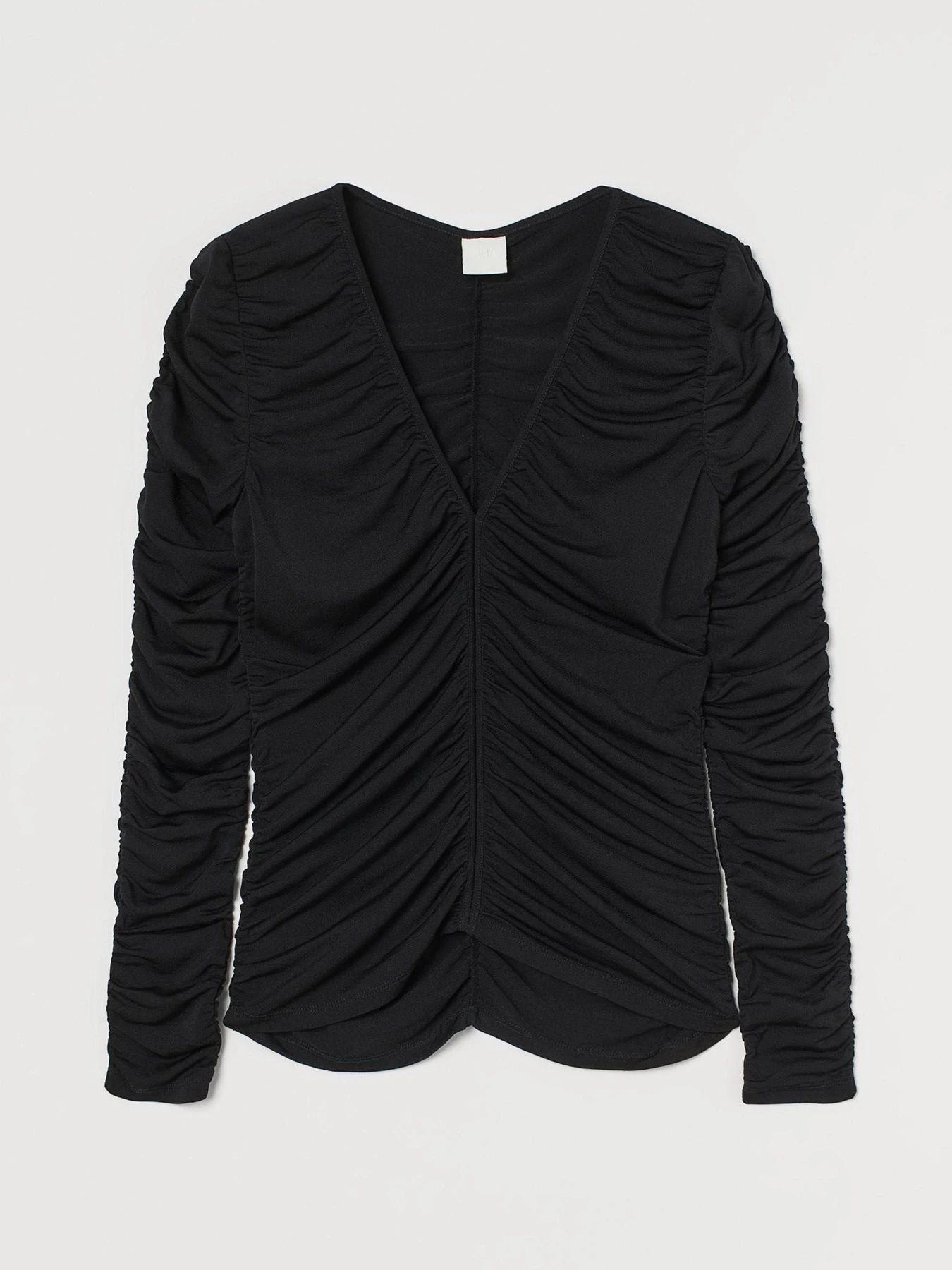 Сорочки H&M модель 9233532log_Черный Фото