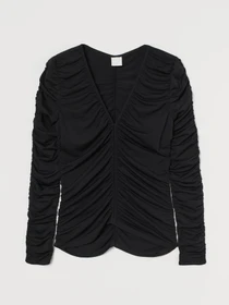 Сорочки H&M модель 9233532log_Черный Фото