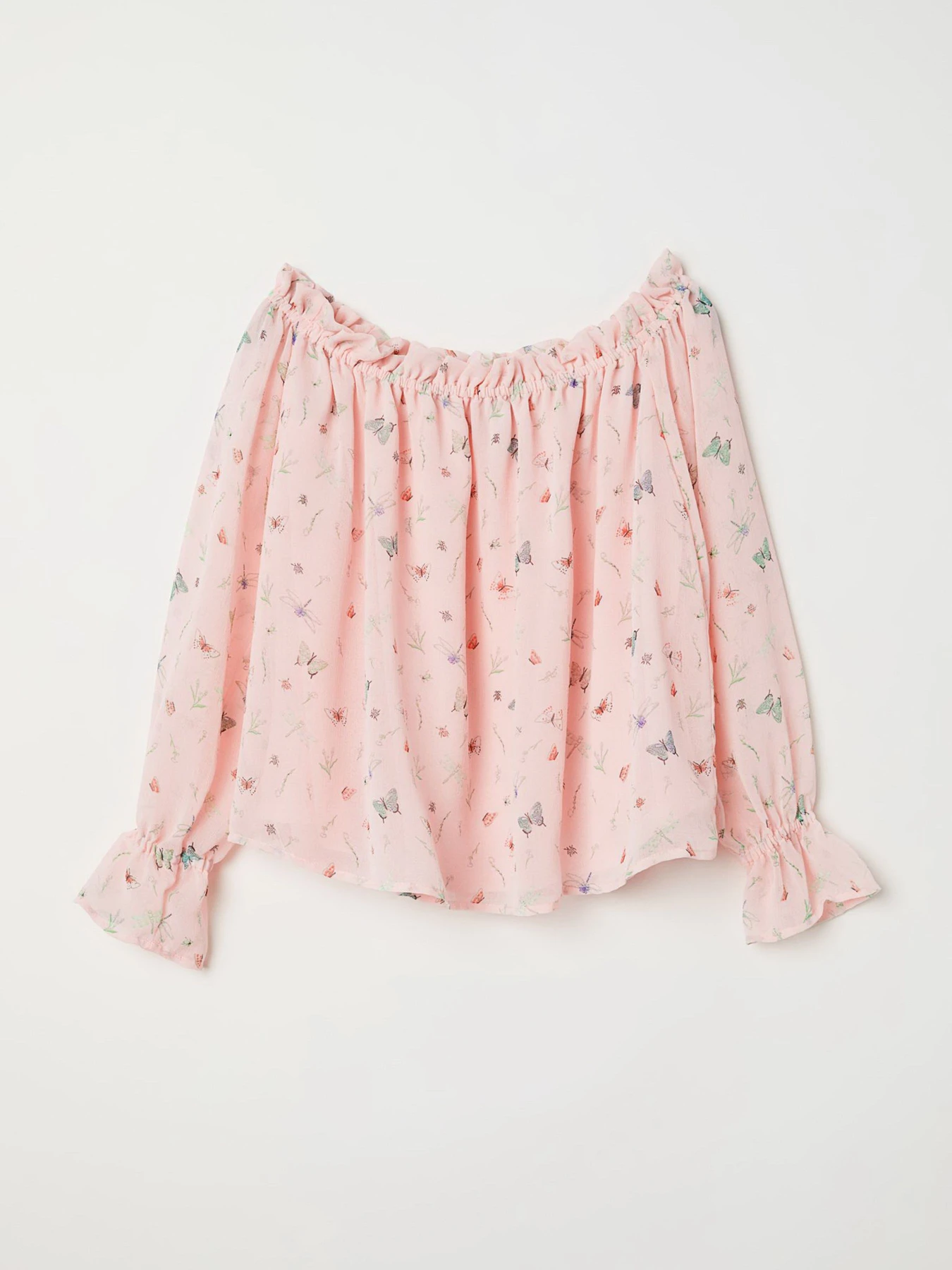 Сорочки H&M модель 6077057bar_Светло-розовый Фото