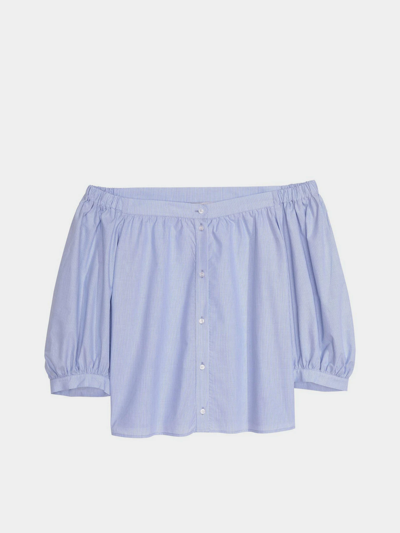 Рубашки H&M модель 6076707bar_Голубой Фото