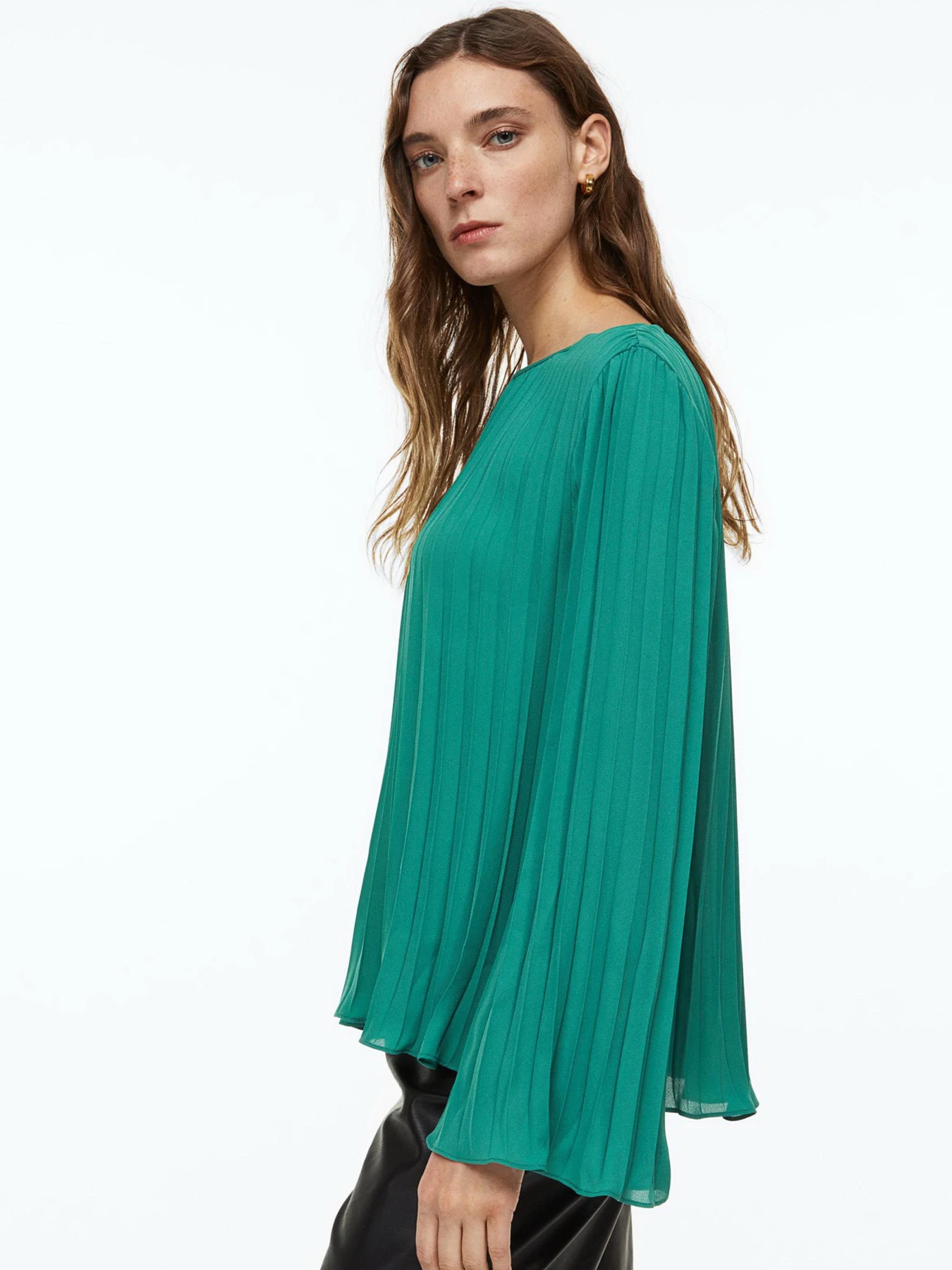 Рубашки H&M модель 1115172arl_Зеленый Фото