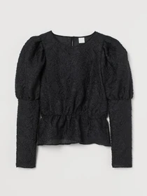 Сорочки H&M модель 9237102bar_Черный Фото