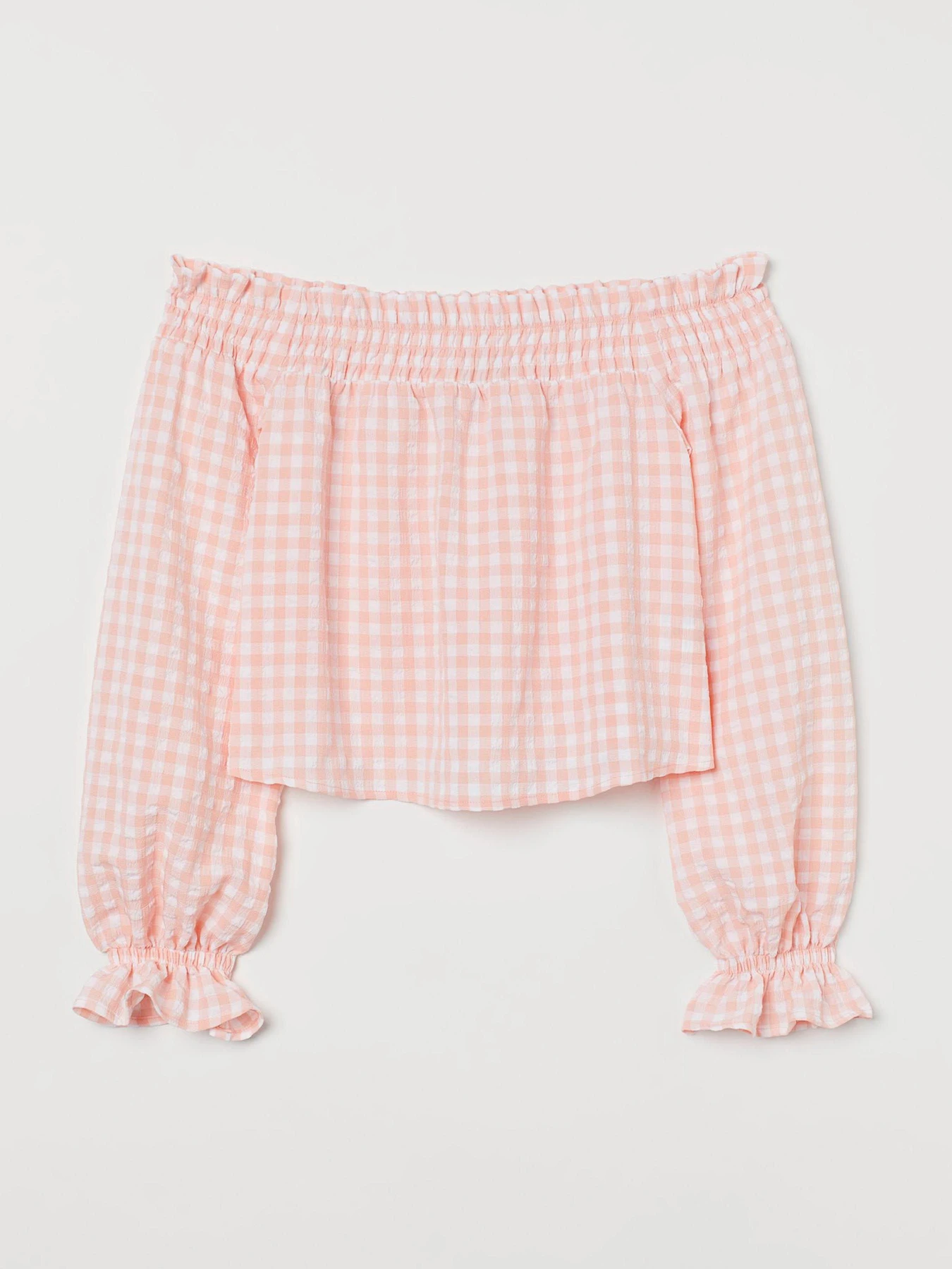 Рубашки H&M модель 9512813abr_Персиковый Фото