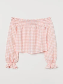 Рубашки H&M модель 9512813abr_Персиковый Фото