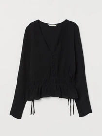 Рубашки H&M модель 7844850RP7_черный Фото