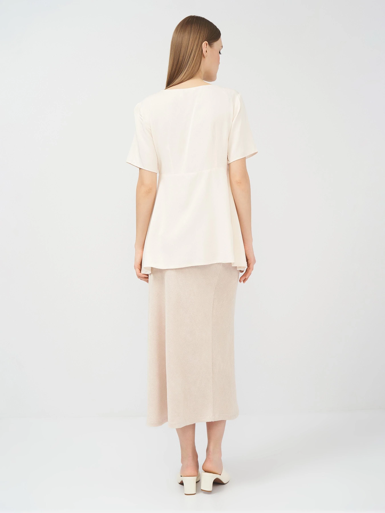 Рубашки H&M модель 8662503abr_Айвори Фото