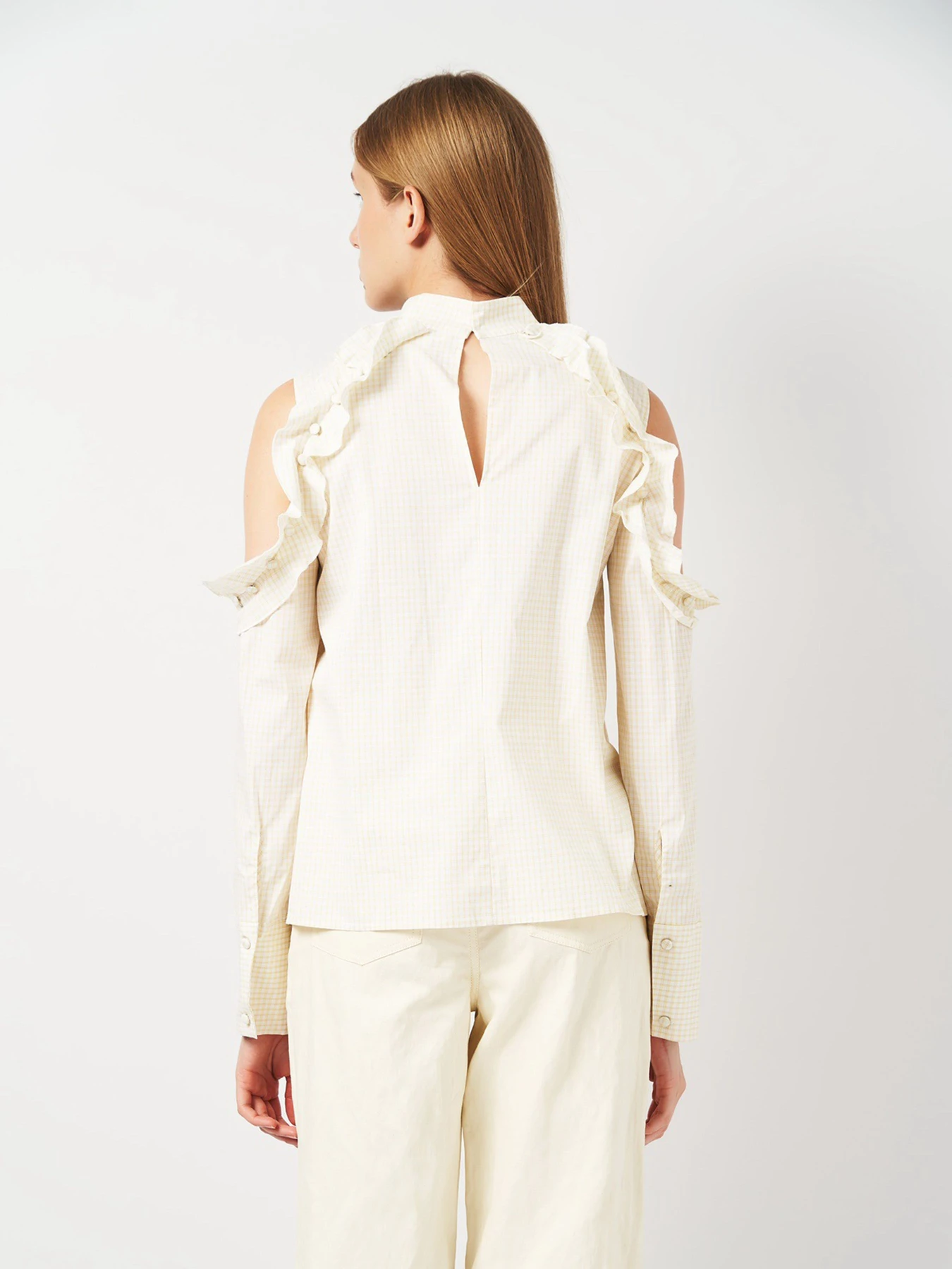 Сорочки H&M модель 5555001ral_Молочный Фото