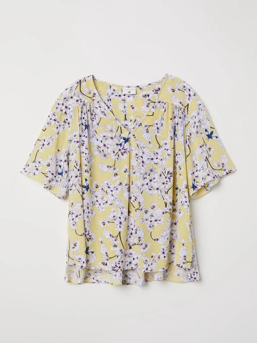 Рубашки H&M модель 6350497dlog_Желтый Фото