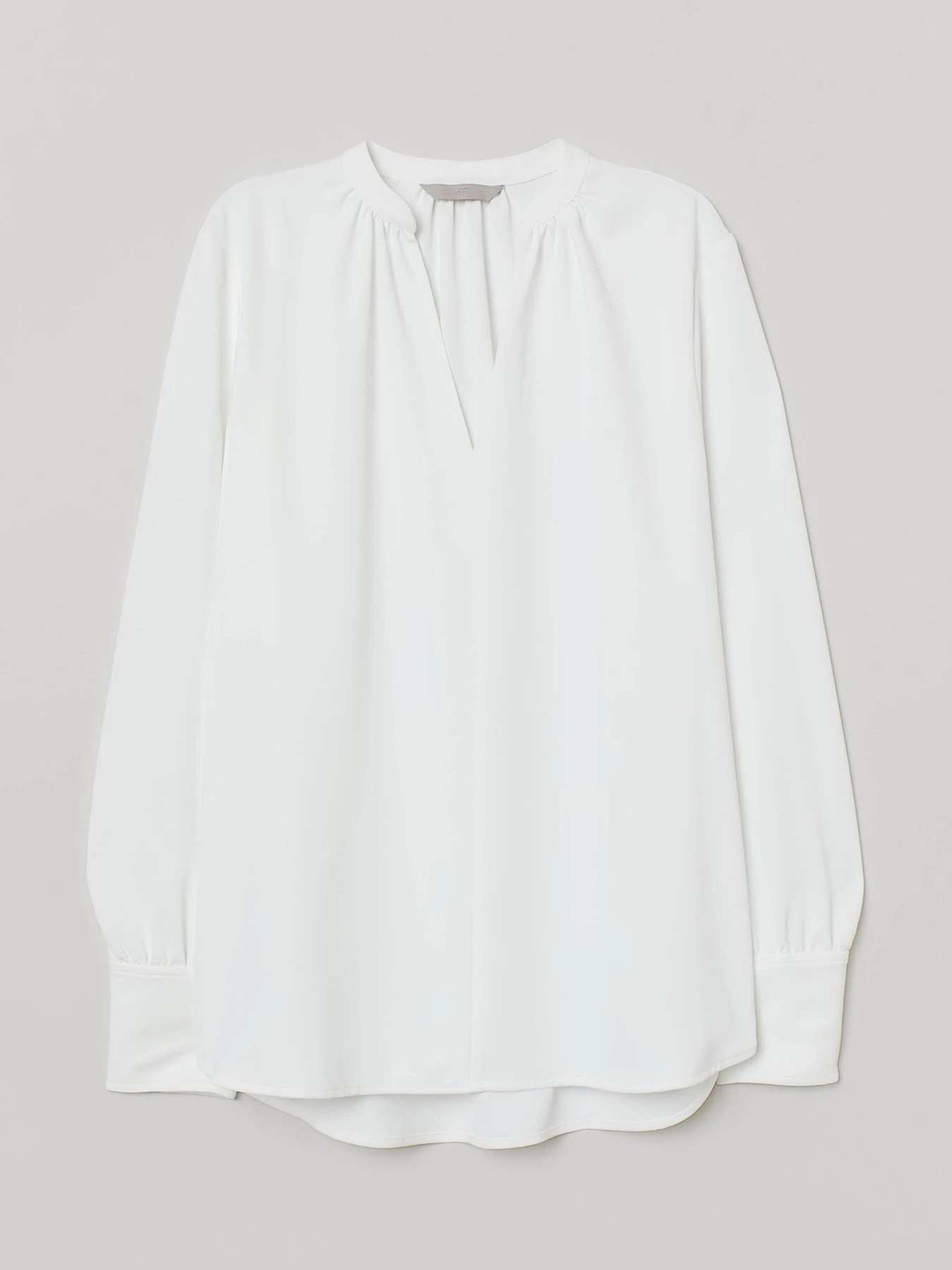 Рубашки H&M модель 9033082wer_Молочный Фото