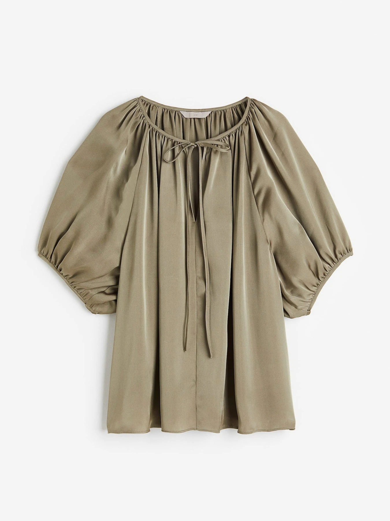 Сорочки H&M модель 1144784wer_Хаки Фото