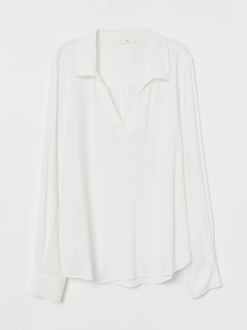 Сорочки H&M модель 7602951wer_Молочный Фото