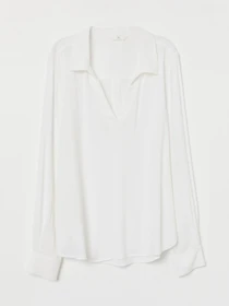 Сорочки H&M модель 7602951wer_Молочный Фото