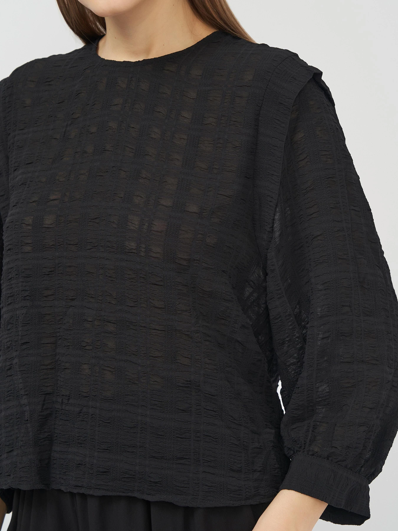 Сорочки Monki модель 9749863abr_Черный Фото