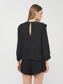 Сорочки Monki модель 9749863abr_Черный Фото