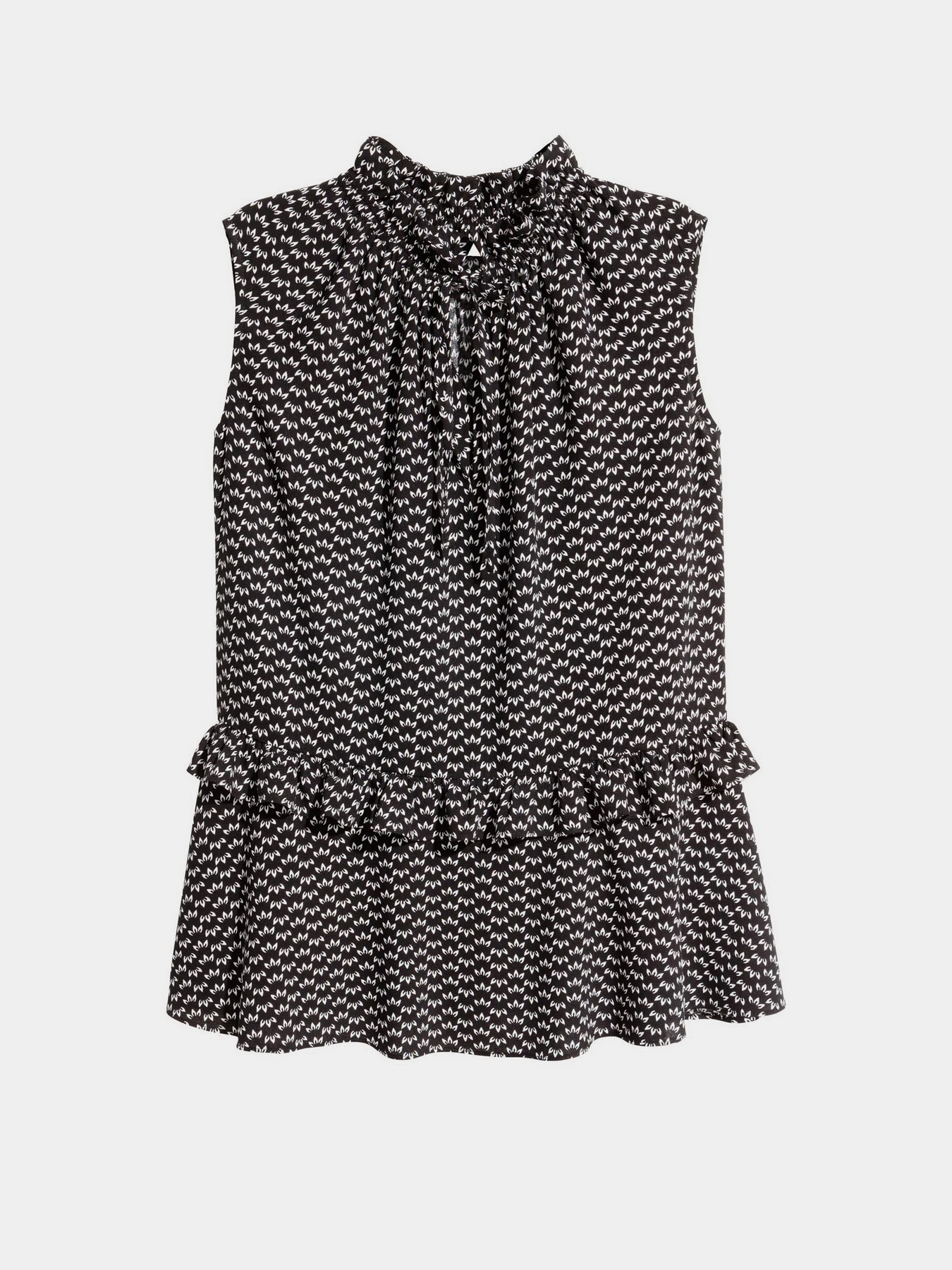Сорочки H&M модель 5031335abr_Черно-белый Фото