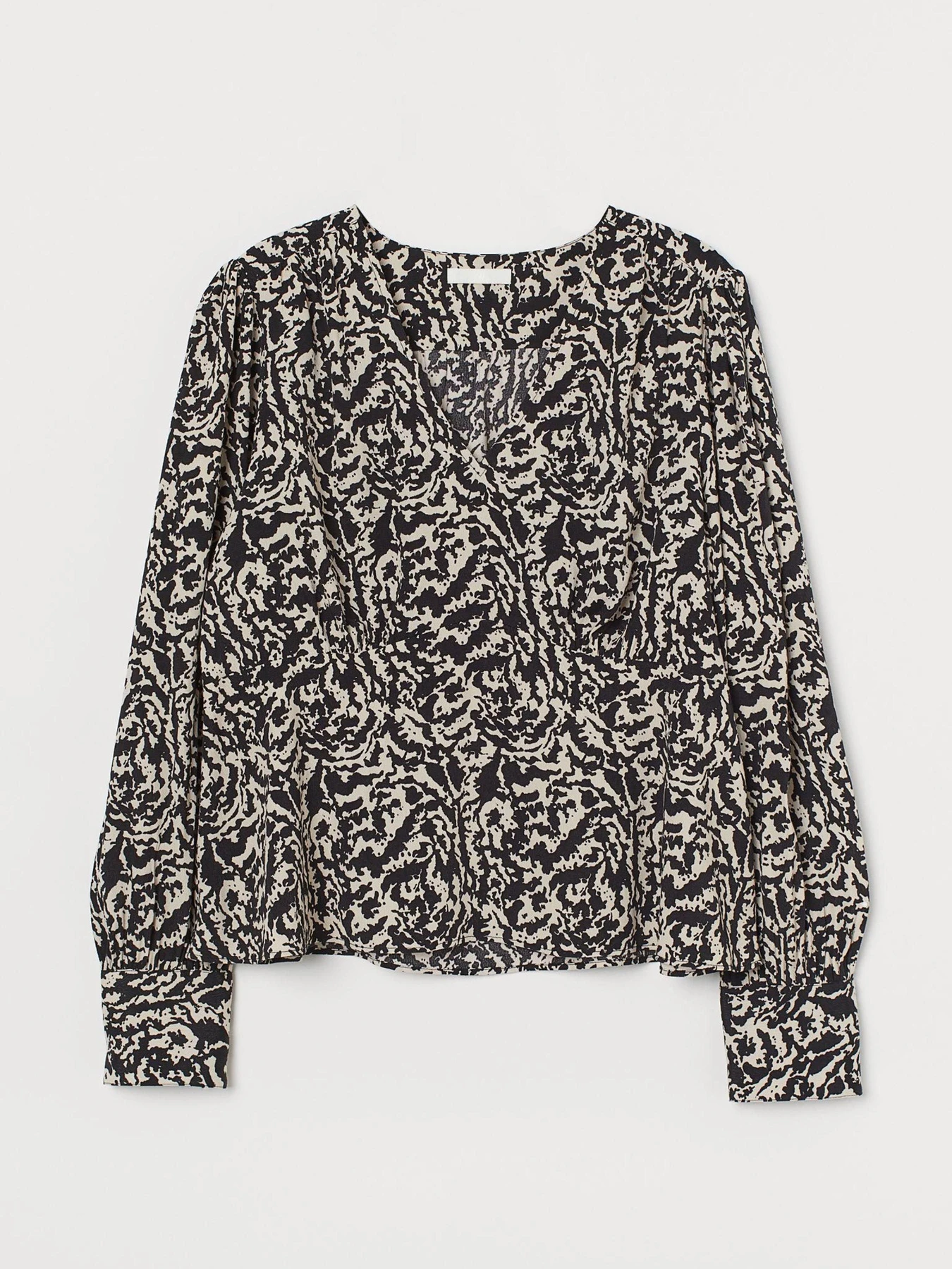 Сорочки H&M модель 9299293wer_Черно-белый Фото