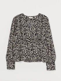 Сорочки H&M модель 9299293wer_Черно-белый Фото
