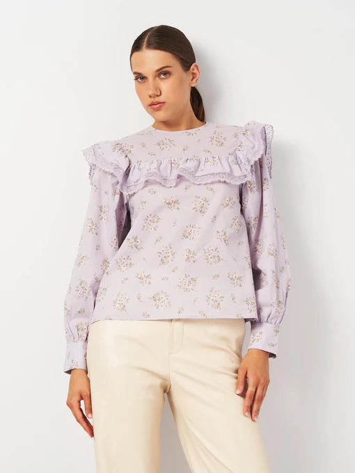 Рубашки H&M модель 1067787ral_Лавандовый Фото