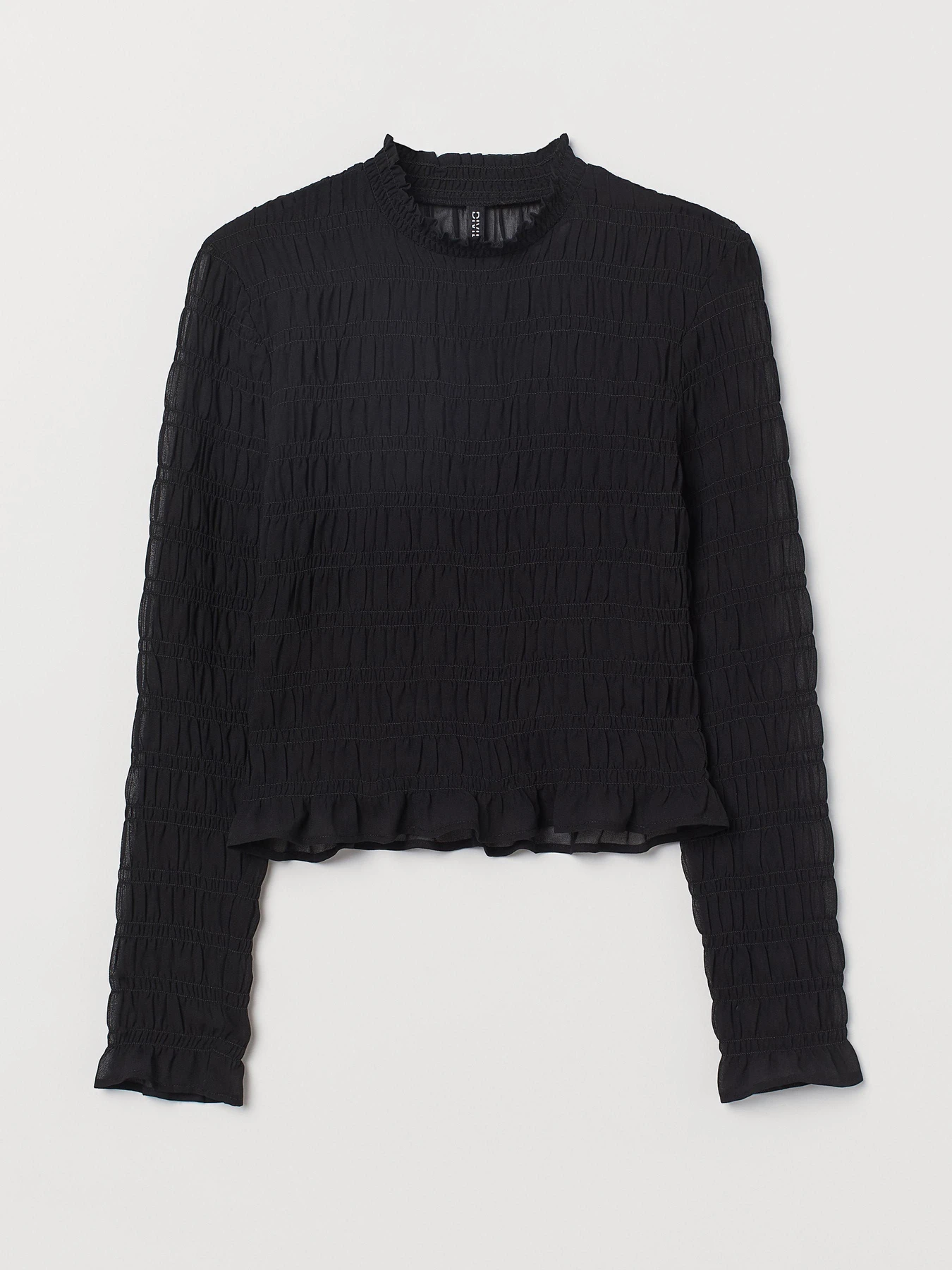 Сорочки H&M модель 9634573wer_Черный Фото